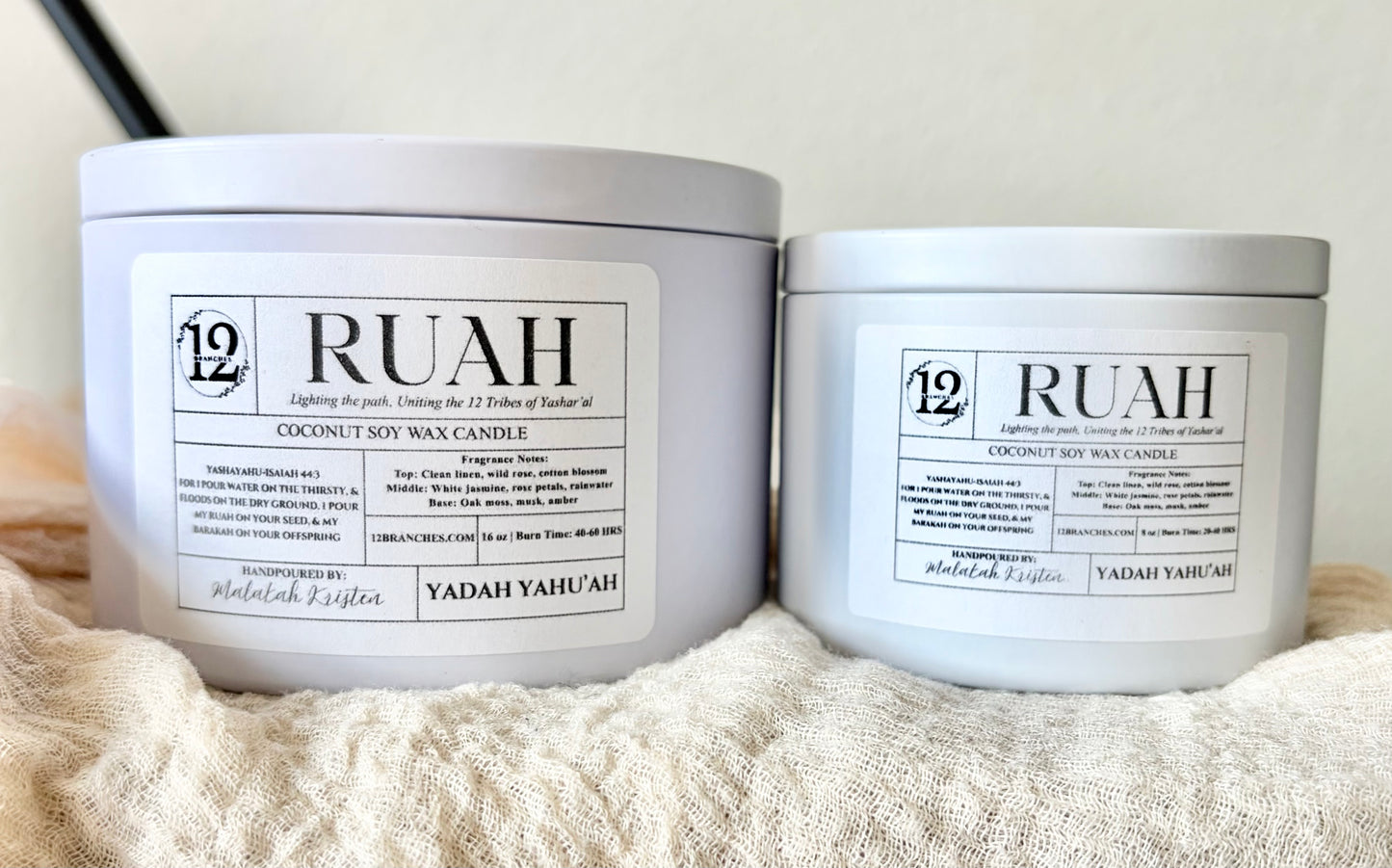 Ruah Candle